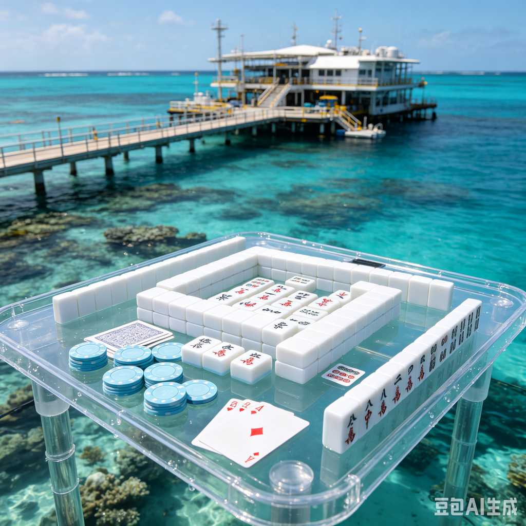artistic mahjong tiles set