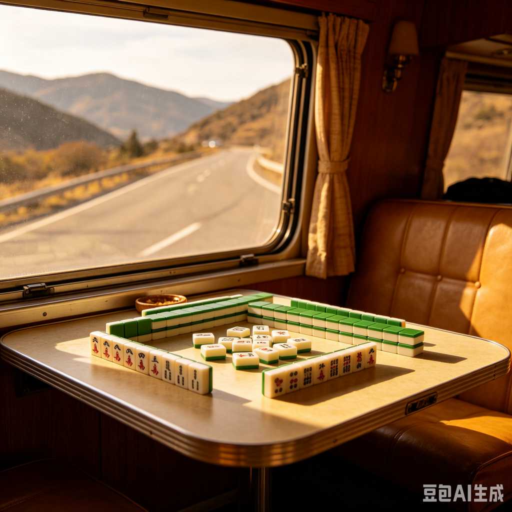 premium compact mahjong set