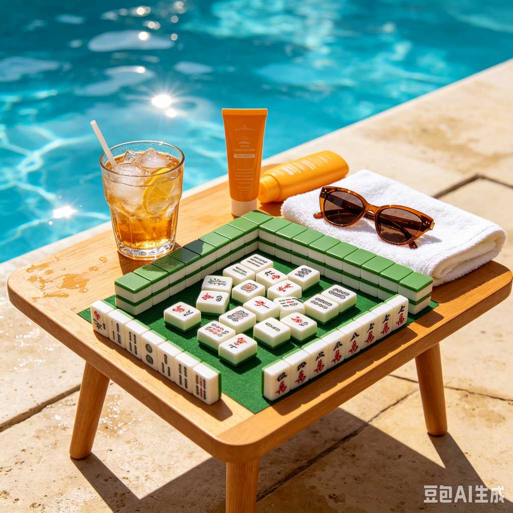 luxury mini mahjong travel set