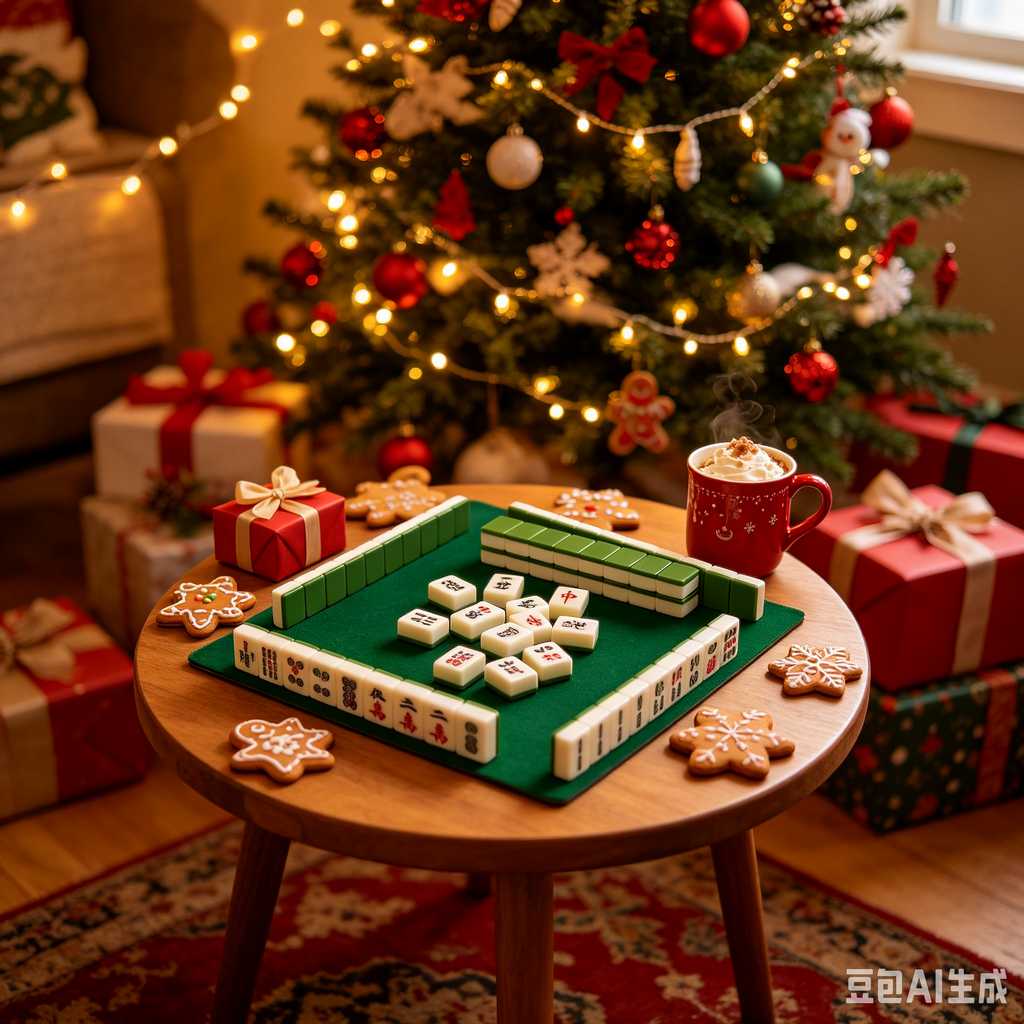 mahjong set for family game night