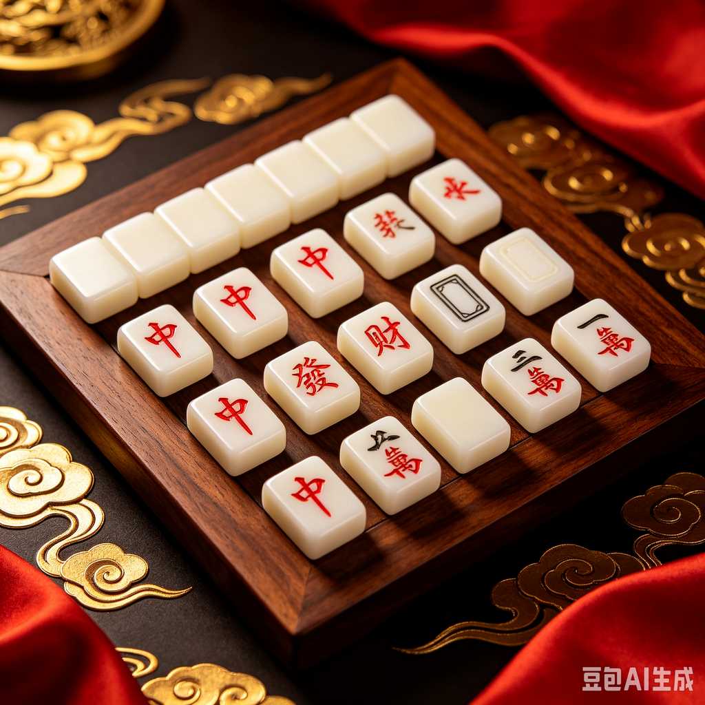 classic text mahjong set